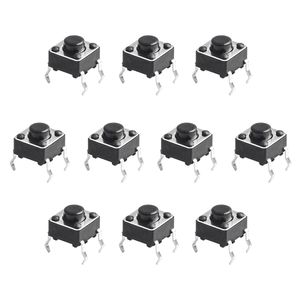 میکرو سوئیچ مدل vertical 6×6×5 4p بسته 10 عددی