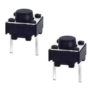 میکرو سوئیچ مدل vertical 6×6×6 2p بسته 2 عددی