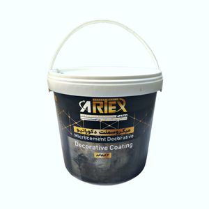 میکروسمنت دکوراتیو سفید آرتکس مدل rc15 وزن 10 کیلوگرم