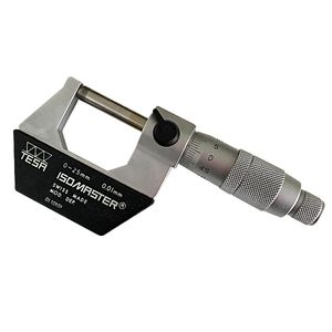 میکرومتر خارج سنج تسا کد 10101  01 گستره 25 0 میلیمتر