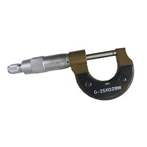 میکرومتر خارج سنج تی پی کد rstv00777 گستره 0 25 میلیمتر