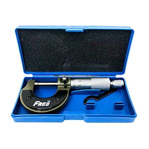 میکرومتر خارج سنج فرد کد fd0044 گستره 25 0 میلیمتر