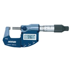 میکرومتر دیجیتال آکاد مدل 02 001 313 گستره 25   0 میلیمتر