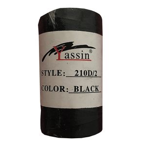نخ دوخت چرم دوزی یاسین کد 210d_2 black