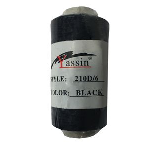 نخ دوخت چرم دوزی یاسین کد 210d_6 black