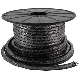 نخ پکینگ گرافیت خالص نسوز مدل 8*8 وزن 2 کیلوگرم
