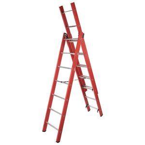 نردبان بیست و یک پله سه تکه استرانگ کد 321