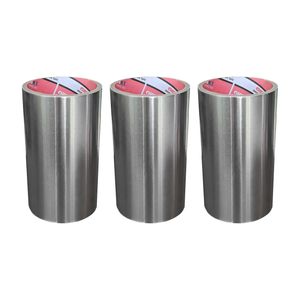 نوار چسب آلومینیوم چمفیکس مدل f2m عرض 15 سانتی متر بسته 3 عددی