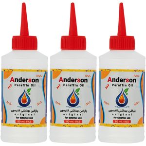 پارافین مایع اندرسون مدل b100 حجم 80 میلی لیتر بسته 3 عددی