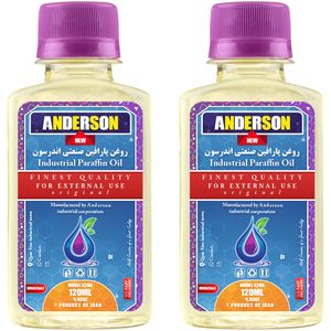 پارافین مایع صنعتی اندرسون مدل s200 حجم 120 میلی لیتر بسته 2 عددی