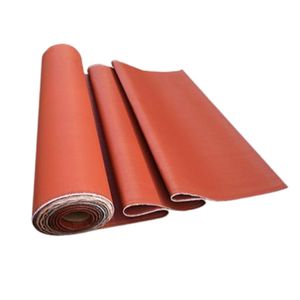 پارچه فایبرگلاس سیلیکونی مدل 0.5mm طول 20 متر