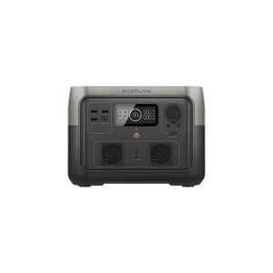 پاوراستیشن خورشیدی اکوفلو مدل ecoflow river 2 max (efr610) ظرفیت 512 وات ساعت