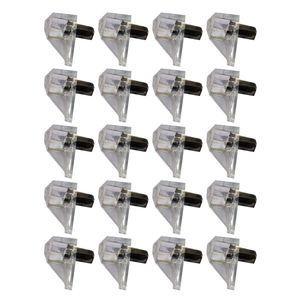 پایه نگهدارنده طبقه کابینت مدل m20 بسته 20 عددی