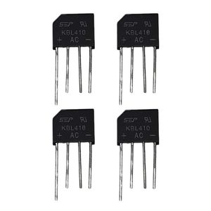 پل دیود مدل kb410 بسته 4 عددی