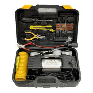 پمپ باد فندکی دلیکس مدل sl1200w مجموعه 14 عددی