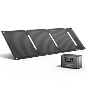 پنل خورشیدی 30 وات آفیری مدل af sl030 به همراه پاوراستیشن