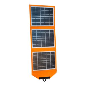 پنل خورشیدی تاشو 15 وات سی سی لامپ مدل cl zd0615