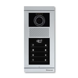 پنل دربازکن تصویری سیماران مدل لمسی کارتخوان 8 واحدی