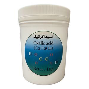 پودر اسید اگزالیک مدل c2h2o4 کد 664 وزن 1 کیلوگرم