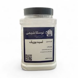 پودر اسید بوریک توسکا شیمی کد 1kg وزن یک کیلوگرم