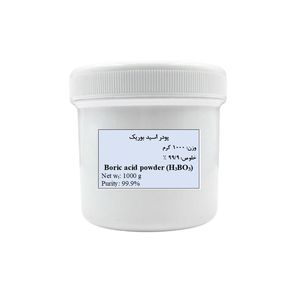 پودر اسید بوریک مدل extra pure وزن 1 کیلوگرم