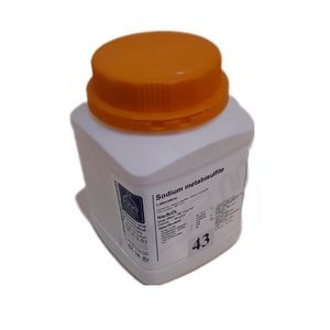پودر سدیم متابی سولفیت دکتر مجللی مدل chemical کد 01 وزن 1000 گرم