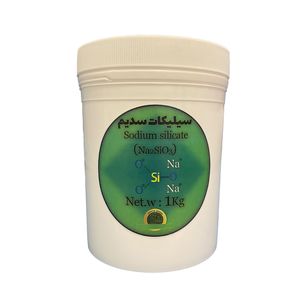 پودر سیلیکات سدیم مدل na2sio3 کد 864 وزن 1 کیلوگرم