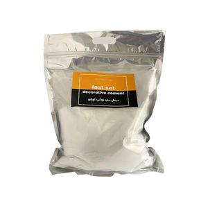پودر سیمان سفید مدل deco1 وزن 3 کیلوگرم