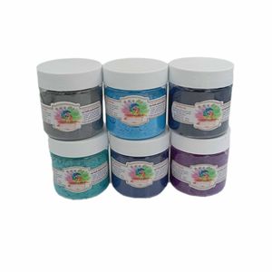 پودرمخمل کالروی مدل m1007 بسته 6 عددی