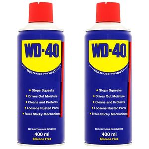 پک اسپری روان کننده wd 40 مدل gummy حجم 400 میلی لیتر بسته 2 عددی
