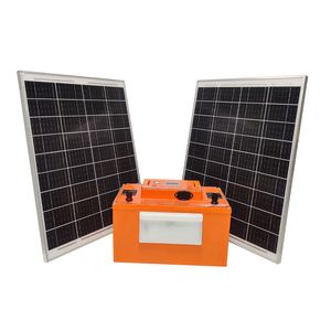 پکیج برق خورشیدی اضطراری قابل حمل مدل 500w 220v