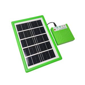 پکیج شارژر خورشیدی 6 وات مدل 0026 6w ظرفیت 3600 میلی آمپر ساعت
