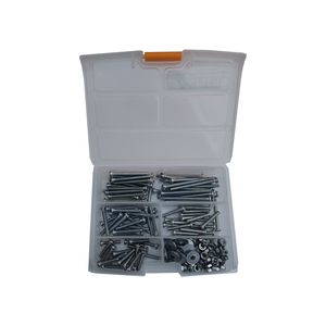 پیچ استوانه و مهره مدل irano m4 250 مجموعه 250 عددی