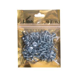 پیچ سرمته لاین مدل ab 3115 بسته 100 عددی
