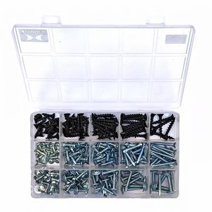 پیچ سرمته و ام دی اف هامر مدل home fix k بسته 210 عددی