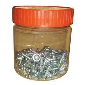 پیچ سرمته واشردار مدل a16b200 بسته 200 عددی