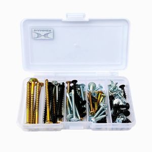 پیچ سر‌مته و ام دی اف و چوب هامر مدل home fix r بسته ۱۱۰ عددی