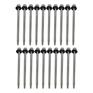 پیچ شیروانی سرمته مدل 10c مجموعه 20 عددی