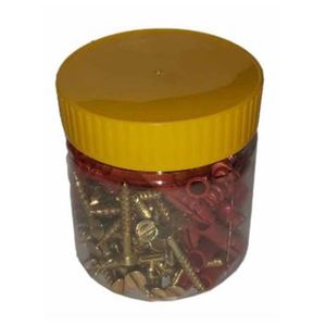 پیچ و رولپلاک مدل cm3 100 100 بسته 200 عددی