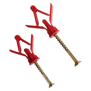 پیچ و رولپلاک پروانه ای های فایو استور مدل hi5 sr4 5cm بسته 100 عددی