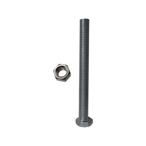 پیچ و مهره مدل  hex 8 80 بسته 12 عددی