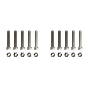 پیچ و مهره مدل gh 10 100 مجموعه 20 عددی