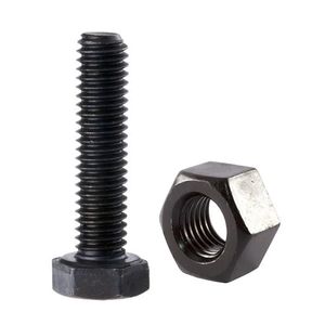 پیچ و مهره مدل فولادی کد bpm 10 50 مجموعه 30 عددی