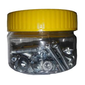 پیچ و مهره و واشر مدل pm90 مجموعه 90 عددی