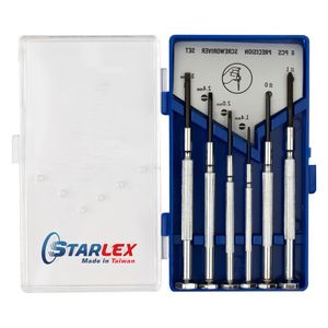 پیچ گوشتی استارلکس مدل slhs_25w06n بسته 6 عددی