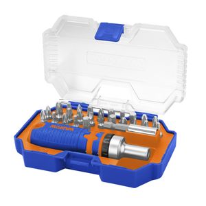 پیچ گوشتی بیت خور وادفو مدل wss8b28 بسته 28 عددی