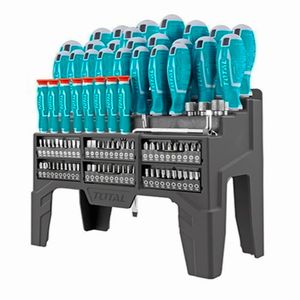 پیچ گوشتی توتال مدل tht 2506100 مجموعه 100 عددی
