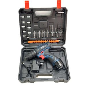 پیچ گوشتی دریل شارژی دلیکس مدل tak18v مجموعه 32 عددی