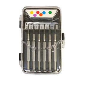 پیچ گوشتی ساعتی لایت کد 1068 بسته 6 عددی