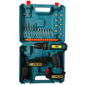 پیچ گوشتی شارژی 10 میلیمتری 208 ولت جاب مدل jb 208 super jab مجموعه 40 عددی